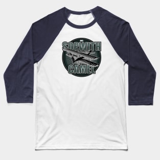 WW1 Sopwith Camel Baseball T-Shirt